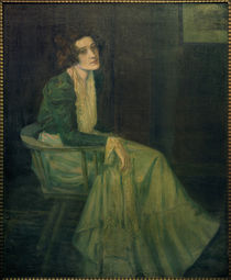 Hedda Eulenberg / Gemälde von Julie Wolfthorn by klassik art