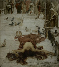 J.W.Waterhouse, Heilige Eulalia von klassik art