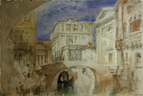 Venedig, S.Luca / Aquarell v. Turner by klassik art