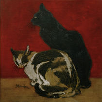 Th. A.Steinlen, Die Katzen von klassik art
