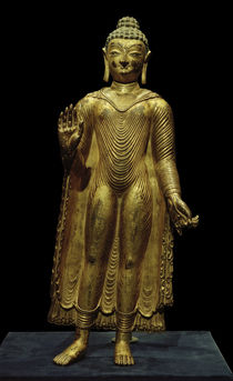Buddha Sakyamuni / Skulptur, 7./8. Jhdt. by klassik art