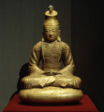 Songtsen Gampo / Skulptur, 14. Jhdt. von klassik art