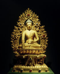 Svaraghosa-Raja (?) / Skulptur, 18. Jhdt. von klassik art