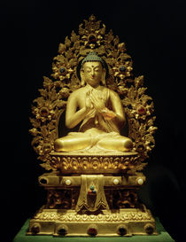 Dharmakirti-Sagaraghosa (?) / Skulptur, 18. Jhdt. von klassik art