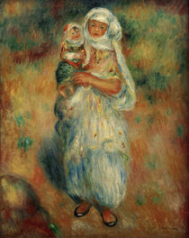A.Renoir, Algerian woman and child by klassik art