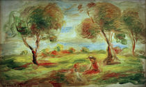 A.Renoir, Landschaft bei Cagnes-sur-Mer von klassik art