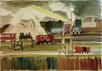 E.L.Kirchner / Station / Sunset by klassik art