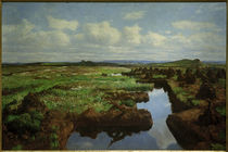 K.Kielland, Torflandschaft in Jæren von klassik art