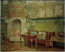 G.Munthe, Interieur von "Leveld". Der Salon by klassik art