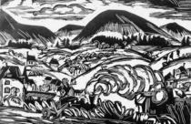 E.L.Kirchner, Taunuslandschaft von klassik art