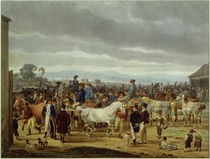 W. v. Kobell, Pferdemarkt von klassik art