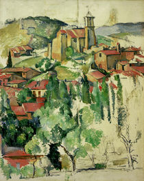 Paul Cézanne, Gardanne am Nachmittag von klassik art