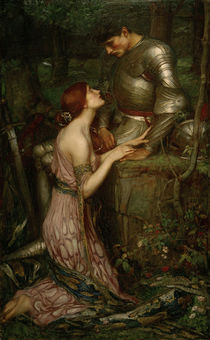 J.W.Waterhouse, Lamia / painting 1905 by klassik art