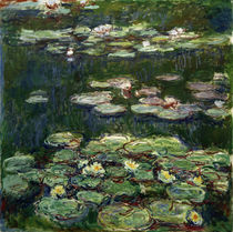 Claude Monet, Weiße und gelbe Seerosen von klassik art