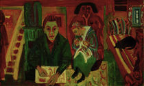 Ernst Ludwig Kirchner, Das Wohnzimmer von klassik art