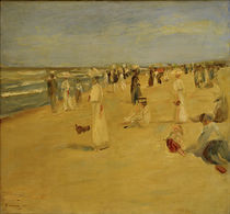 M.Liebermann, Strandbild Noordwijk von klassik art