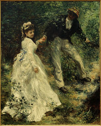 The Promenade / A. Renoir / Painting, 1870 by klassik art