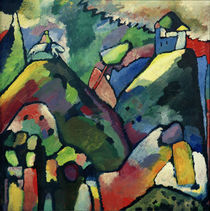 Improvisation 9 / W. Kandinsky / Painting 1910 by klassik art