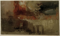 W.Turner, Der Brand von Rom by klassik art