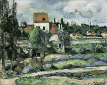 P.Cézanne, "The Mill on the Couleuvre at Pontoise" / painting by klassik art