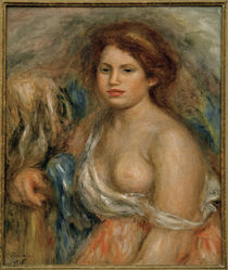 Renoir / Breast Portrait / Painting by klassik art