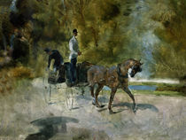 Toulouse-Lautrec / Un dog-cart/ 1880 by klassik art