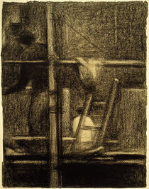 G.Seurat, Das Gerüst by klassik art