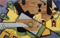 Juan Gris, Stillleben mit Gitarre, 1913 von klassik art