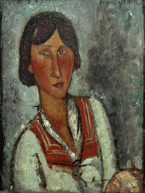 A.Modigliani, Brustbild einer jungen Frau von klassik art