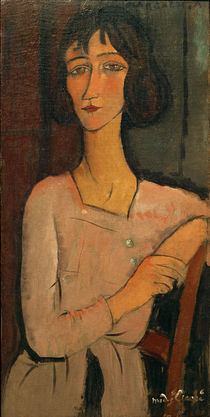 Amedeo Modigliani, Marguerite, seated by klassik art