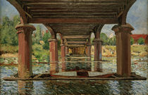 A.Sisley, Unter d. Brücke v. Hampton Court von klassik art