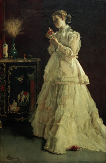 A.Stevens, Die Dame in Rosa von klassik art