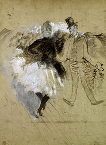 Toulouse-Lautrec, La Goulue & Valentin / Paint. by klassik art