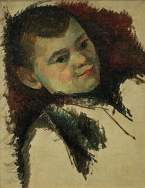 P.Cézanne, Portrait of Paul Cézanne Jr. by klassik art