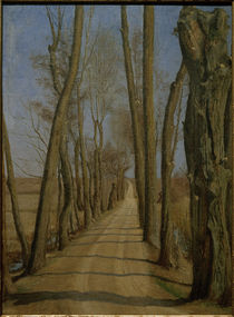 L. A. Ring, Allee bei Ydernaes. Gavnö von klassik art