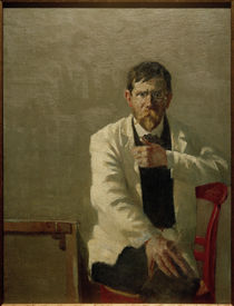 Johan Rohde, Selbstporträt / um 1890 von klassik art