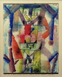 P.Klee, Es soll sich der Herr auf uns, nicht wir auf ihn verlassen / 1918 von klassik art