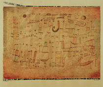 P.Klee, Inschrift von klassik art