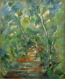 P.Cézanne / Undergrowth in Provence by klassik art