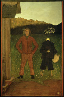 H.Simberg, Tod und Bauer by klassik art