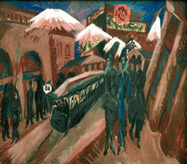 E.L.Kirchner, Leipziger Straße... von klassik art