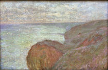 C.Monet, Auf der Steilküste bei Dieppe von klassik art