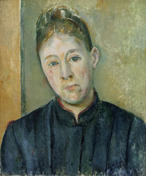 Cézanne / Portrait o. Madame Cézanne/c. 1885 by klassik art