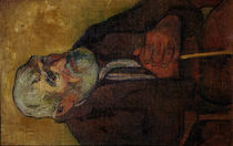 P.Gauguin, Alter Mann mit Stock von klassik art
