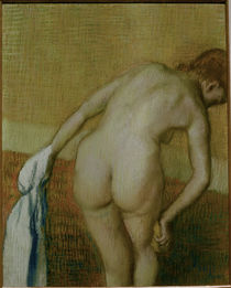 Edgar Degas, Rückenakt mit Handtuch... von klassik art