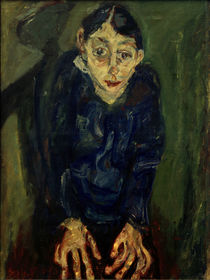Ch. Soutine, The Mad Woman / painting 1919 by klassik art