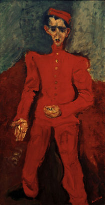 Ch. Soutine, Page Boy at Maxims / painting, 1925 by klassik art