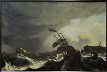 L.Backhuysen, Schiffe in Not... von klassik art