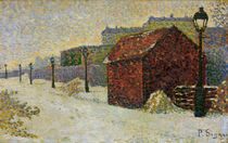 P.Signac, Montmartre im Schnee von klassik art