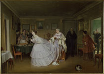 Fedotow / Brautwerbung des Majors/ 1848 von klassik art